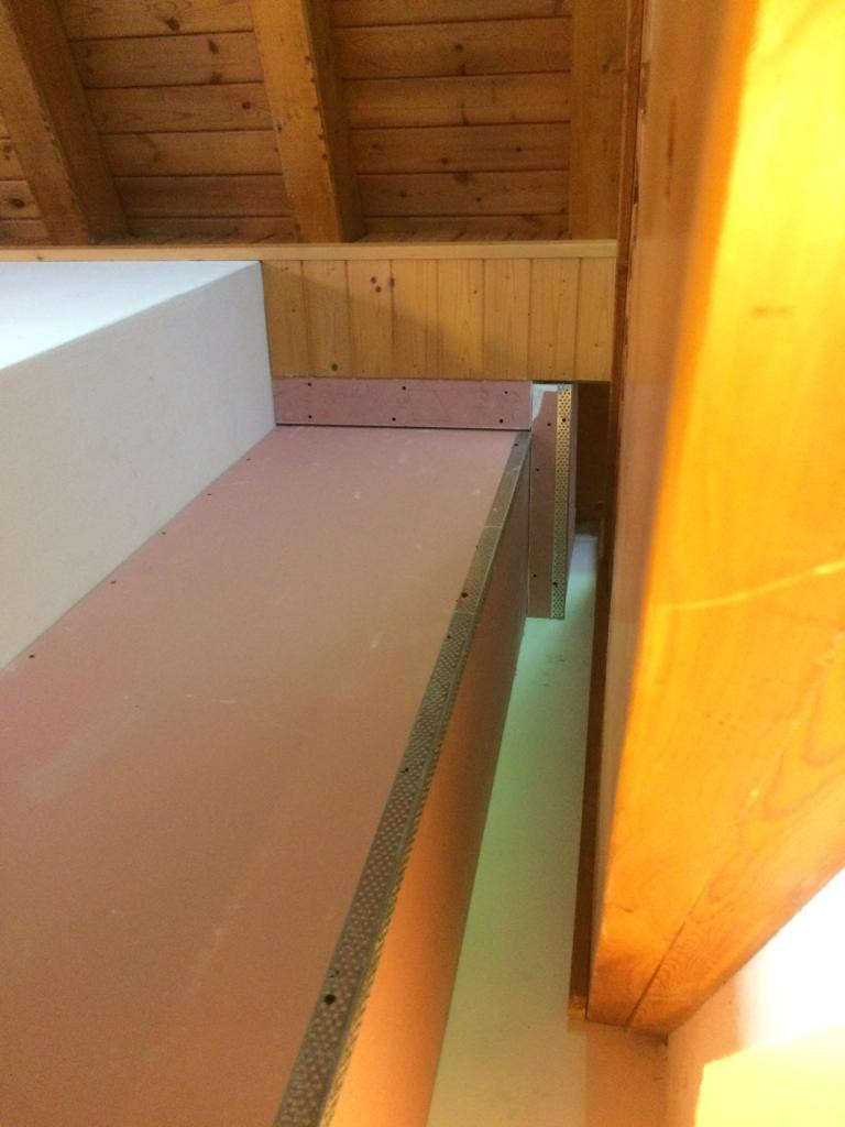 RIvestimento canna fumaria in cartongesso ignifugo